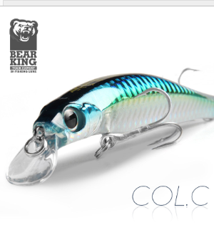 BEARKING WOBBLER 8cm 8.5g Fishing Lure (One Piece)