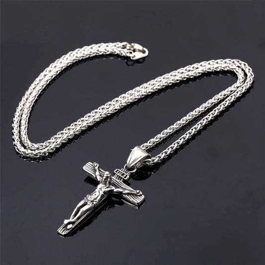 Easter Jesus Cross Necklace - Trendy Choker Pendant