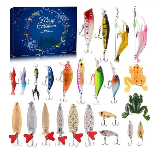 Fishing Lure Advent Calendar 2024 (One Set)